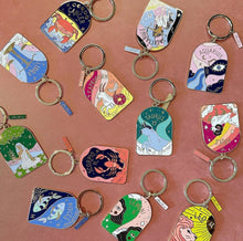 Load image into Gallery viewer, Zodiac Keychains