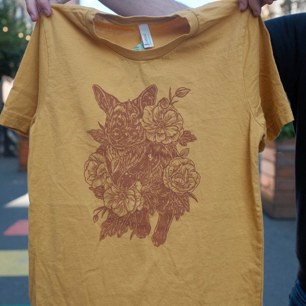 Baby Jackalope Block Print Shirt