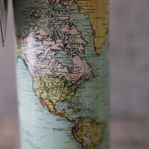 Map of the World Water Bottle