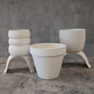Glazed Porcelain Pots