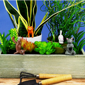 Plant Pot Cat Yoga Markers