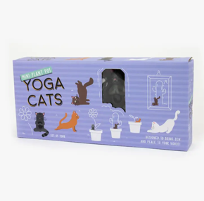 Plant Pot Cat Yoga Markers