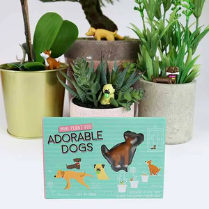 Plant Pot Adorable Dogs Markers