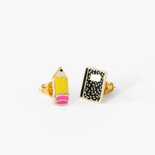 Load image into Gallery viewer, Yellow Owl Workshop Earrings
