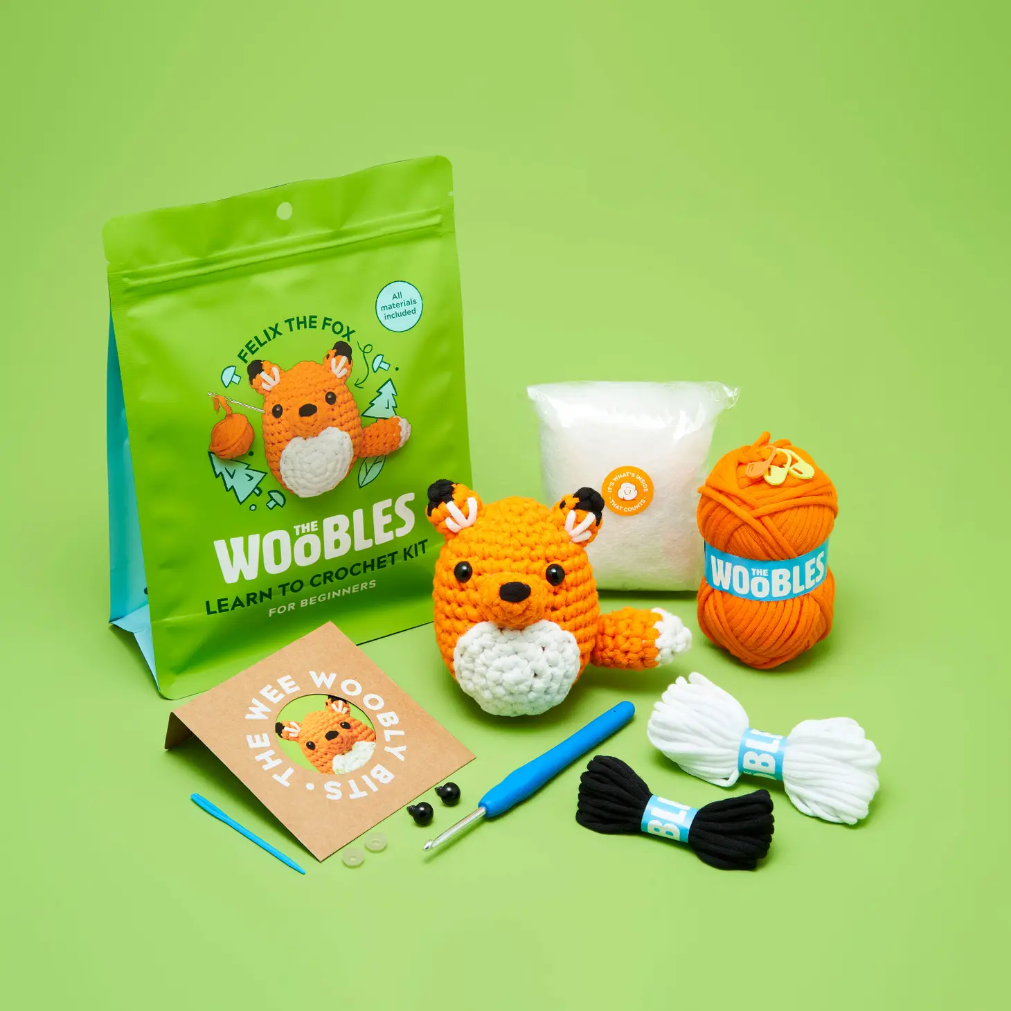 The Woobles Crochet Kit – Bark & Vine