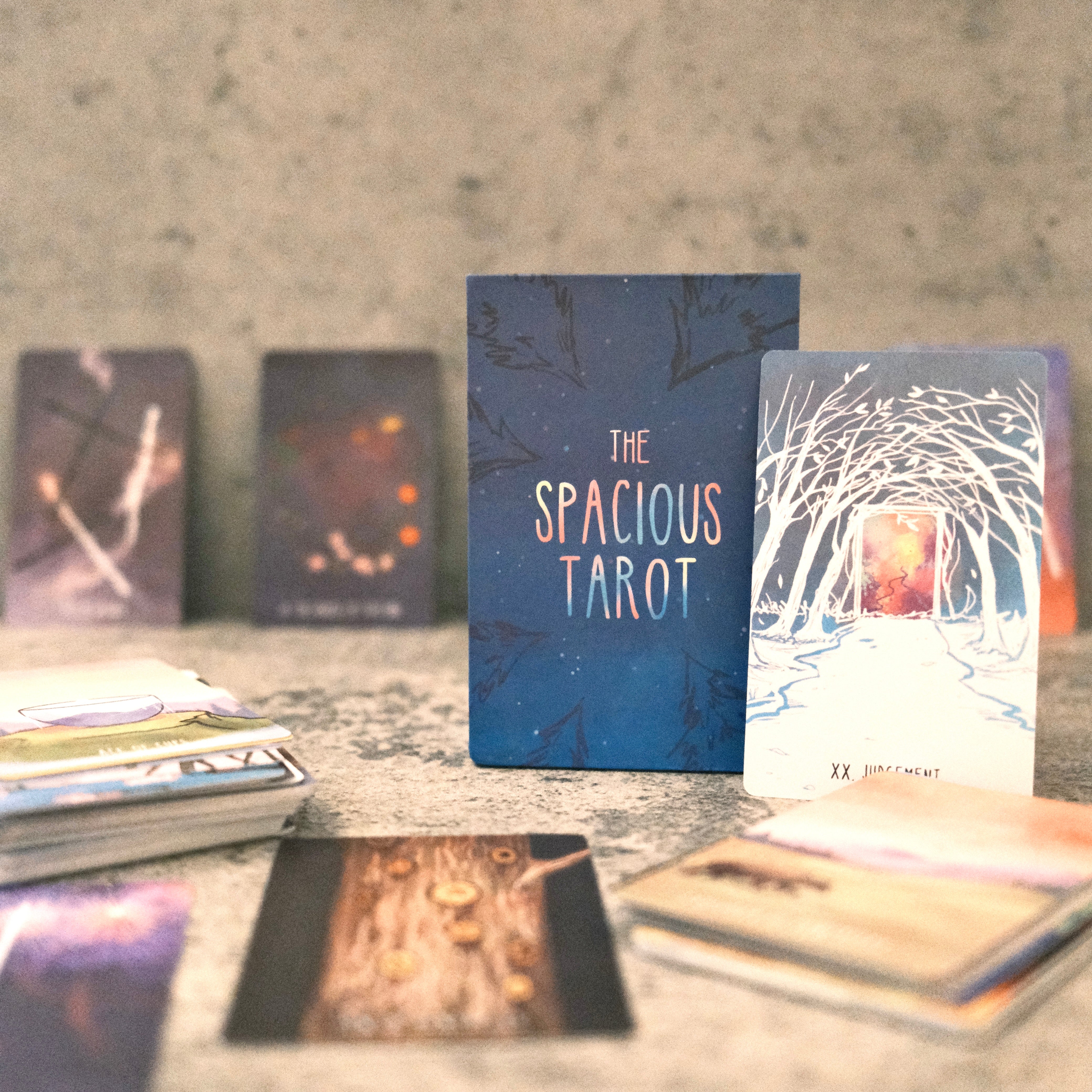Amazon.com: The Spacious Tarot Cards,Tarot Deck,Card Game
